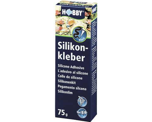 Colle de silicone HOBBY 72 ml noir