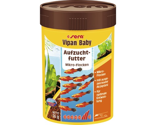 Nourriture d'élevage sera Vipan baby micro flocons 100 ml