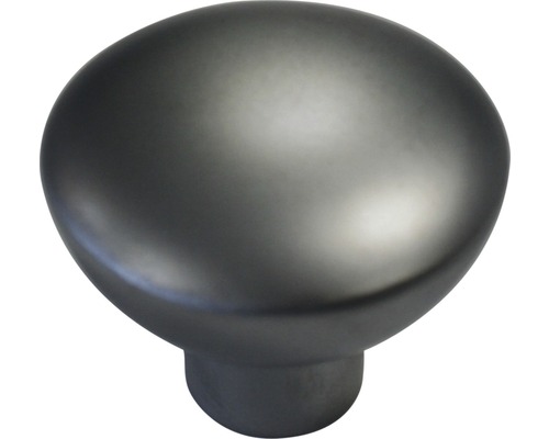 Bouton de meuble Ø 33 mm métal mat-chrome