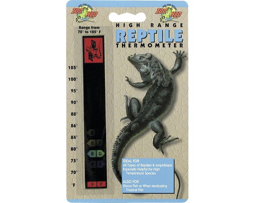Thermomètre ZOO MED High Range Reptile analogue