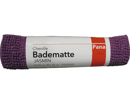 Badematte Chenille Orchidee