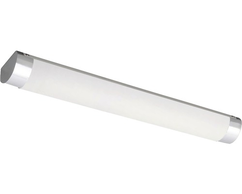 Lampe de salle de bain LED 10W 1200 lm 4000 K blanc neutre IP44 chromé blanc hxLxl 52x615x195 mm