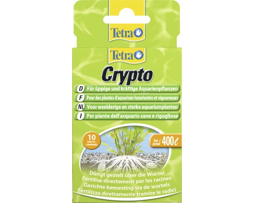 Fertilisant Crypto Tetra 10 comprimés