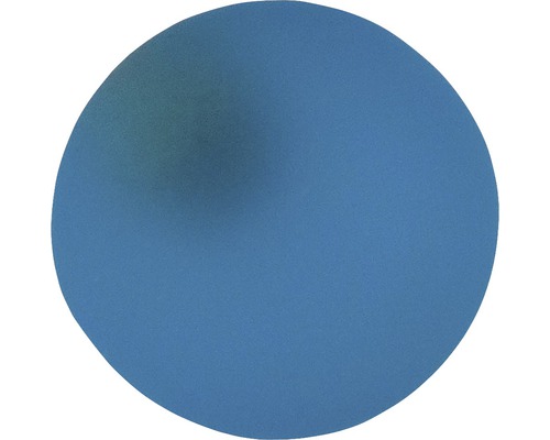 Bouton de meuble plastique bleu clair ØxH 25/25 mm