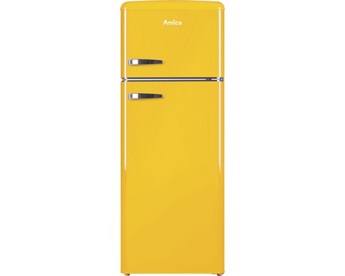 Réfrigérateur-congélateur Amica KGC 15633 Y lxhxp 55 x 144 x 61.5 cm compartiment de réfrigération 162 l compartiment de congélation 44 l