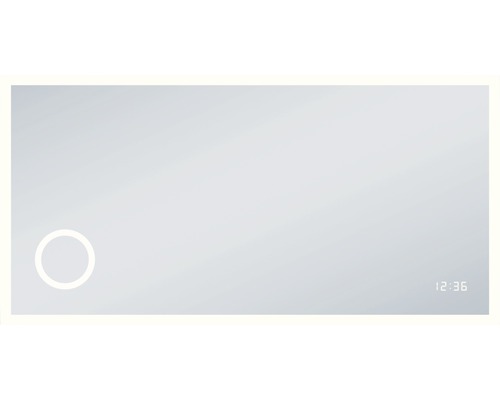 LED Badspiegel Silver Venus IP 24 (spritzwassergeschützt) 140x70 cm