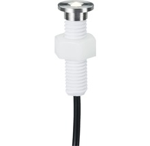Kit de spots à encastrer Plug & Shine IP67 kit d'extension 5x0,22W 3 lm 3000 K blanc chaud Ø 15/10 mm MicroPen II argent 230/24V 5 pces-thumb-1
