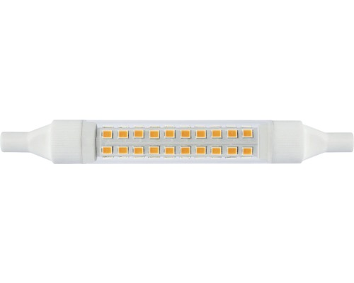 Ampoule LED R7s/9W transparente 900 lm 3000 K blanc chaud 118 mm