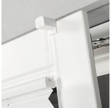 Store plissé duo Soluna avec guidage latéral, blanc, 45x130 cm-thumb-16