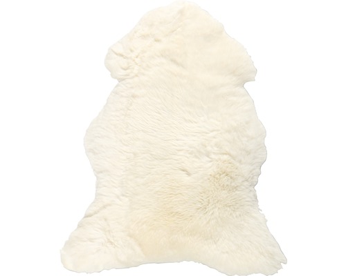Peau de mouton blanc 100x70 cm