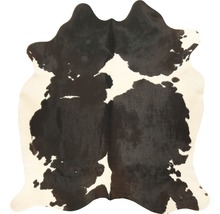 Peau de vache noir-blanc env. 210x190 cm-thumb-0