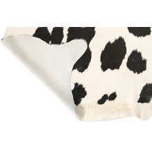 Peau de vache noir-blanc env. 210x190 cm-thumb-11