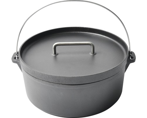 Pot en fonte Tenneker® système de grilles à barbecue Plateform Universal Ø 30 cm