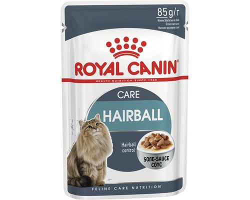 Nourriture humide pour chats ROYAL CANIN Hairball Care en sauce 1 pack 12 x 85 g