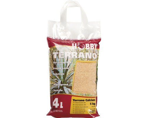 Substrat HOBBY Terrano calcium 5 kg rouge