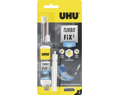Colle UHU Turbo Fix² liquide Flex 10 g