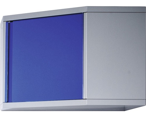 Armoire d'angle Industrial 570 x 500 x 299 mm gris bleu 1 porte 1 tablette