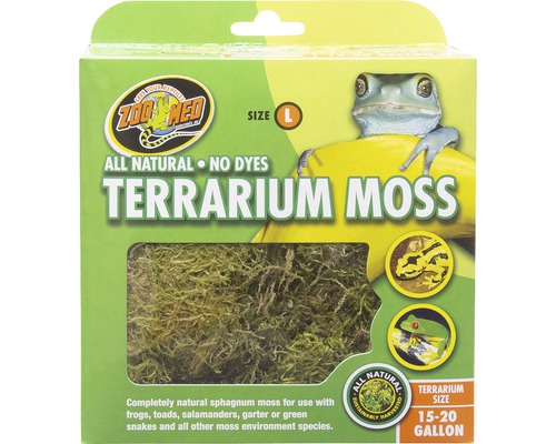 Substrat ZOO MED Terrarium Moss L 2,3 l