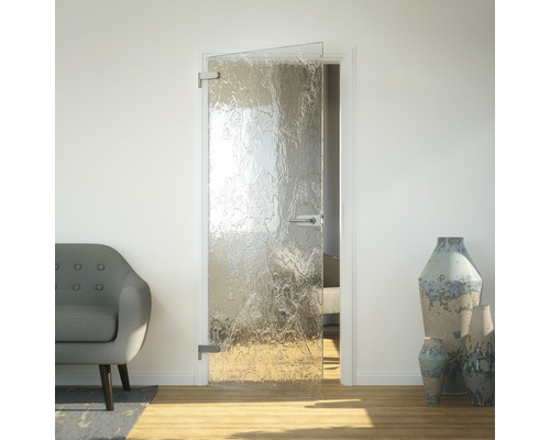Porte vitrée Pertura Studio Barock 70,9x197,2x0,8 cm tirant gauche