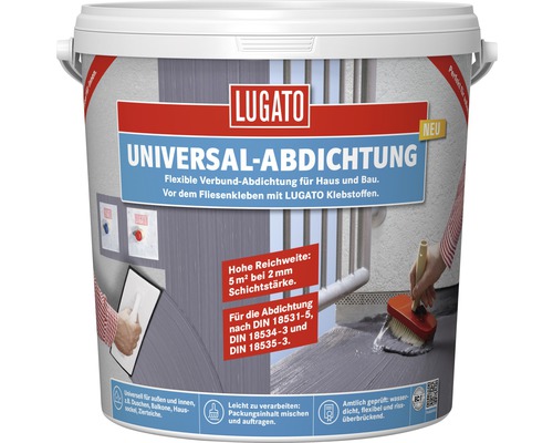 Produit d'étanchéité universel Lugato 14 kg
