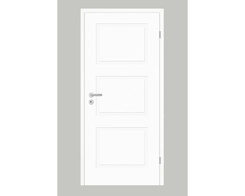 Porte intérieure Pertura Mila 02 Design blanc (semblable à RAL 9003) 86,0x198,5 cm tirant droit-0