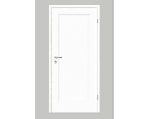 Porte intérieure Pertura Mila 01 Design blanc (semblable à RAL 9003) 86,0x198,5 cm tirant droit