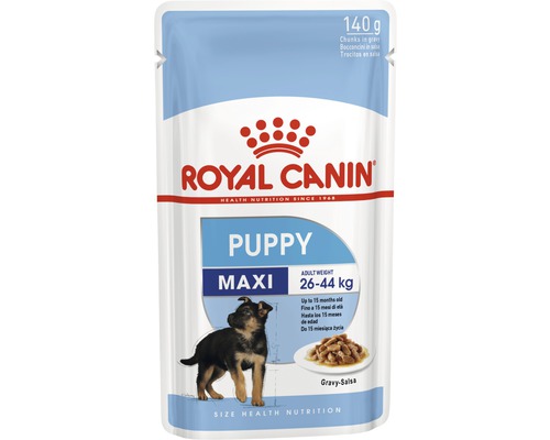 Pâtée pour chien ROYAL CANIN maxi Puppy nourriture pour chiots pour grandes rasses 140 g