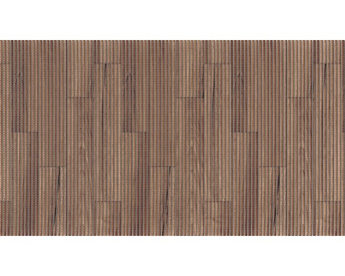 Anti-Rutsch-Matte Plank braun 130 cm breit Meterware