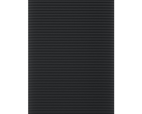 Tapis antidérapant en mousse souple noir 65x180 cm