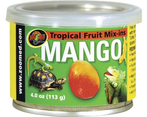 Nourriture pour reptiles ZOO MED Tropical Fruit Mix-ins Mango 95 g