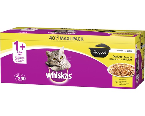 Whiskas MP 1+ Volaille 40 x 85 g