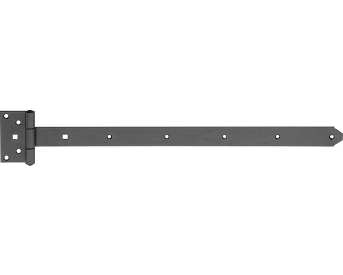 Penture droite Duravis 391x59 mm diamant noir-0