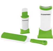Ensemble de brosses anti-poils CLEANmaxx 4 pièces vert-thumb-0