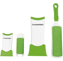 Ensemble de brosses anti-poils CLEANmaxx 4 pièces vert-thumb-1
