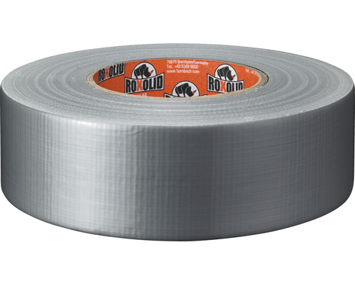 Bande textile Roxolid Profi Duct Tape argent 50 m x 48 mm