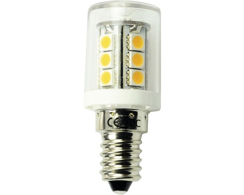 Lampe à broche LED SMD à intensité lumineuse variable E14/2,3W 250 lm 3000 K blanc chaud lot de 18 transparent/argent s'utilise uniquement dans des plages de basse tension-0