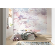 Papier peint panoramique intissé P6027A-VD3 Clouds 3 pces 300 x 250 cm-thumb-1