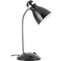Lampe de table 1 ampoule h 420 mm Allison noir-thumb-2