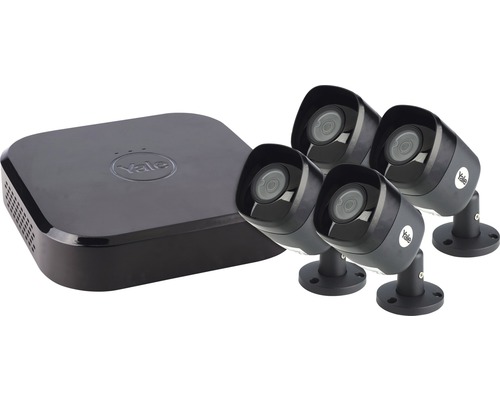 Kit de surveillance Yale Smart Living CCTV kit XL SV-8C-4ABFX 4x caméra 2x disque dur Full HD vision nocturne