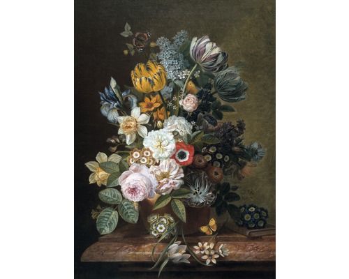 Tableau sur toile Nature morte et fleurs 70x100 cm-0