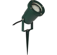 Spot à piquer à 1 ampoule IP44 H 285 mm Frasco métal/verre verte-thumb-1