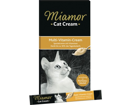 Friandise pour chat Miamor Confect Multi Cream 6x15 g