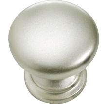 Bouton de meuble plastique couleur argent 25 mm, 1 pièce-thumb-0