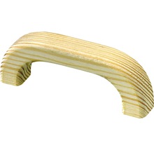 Poignée de meuble pin brut distance entre les trous 64 mm, Lxlxh 76/28/14 mm, 1 pièce-thumb-0