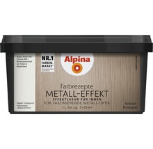 Alpina Farbrezepte Effektlasur Metall-Effekt roségold 1 l-thumb-1