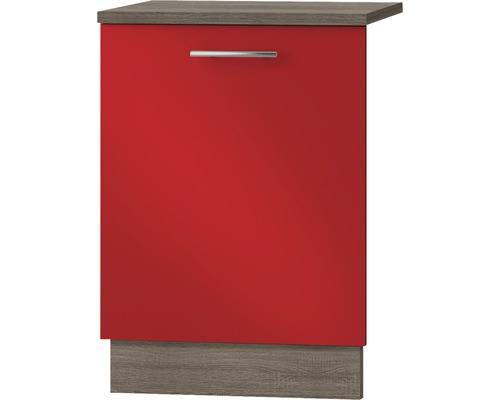 Façade pour lave-vaisselle Imola largeur 59,60 cm rouge