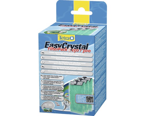 Paquet Tetratec EasyCrystalFilter avec du charbon