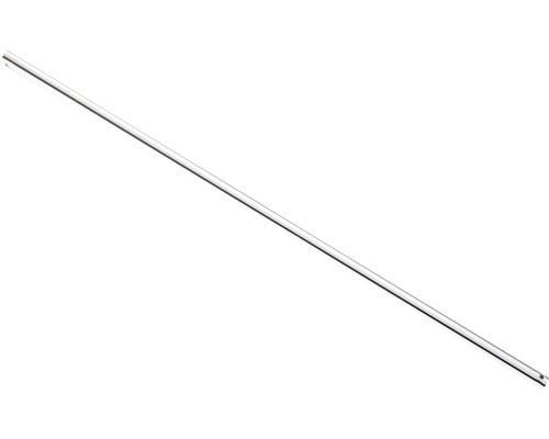 Tige de rallonge Lucci chrome brossé 90 cm raccourcissable pour ventilateur de plafond