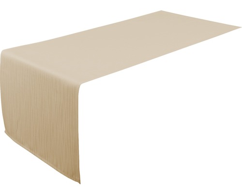 Tischdecke Streifen sand 130x250 cm-0