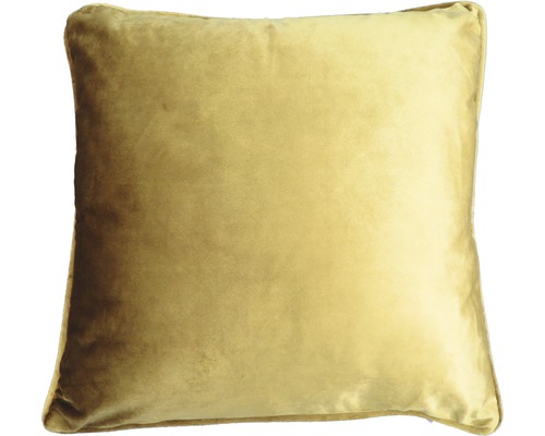 Coussin décoratif Velvet doré 45x45 cm